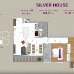 Silver House Sunwah Pearl 2 bedroom layout No.07