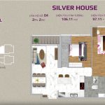 Silver House Sunwah Pearl 2 bedroom layout No.04