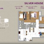 Silver House Sunwah Pearl 3 bedroom layout No.05