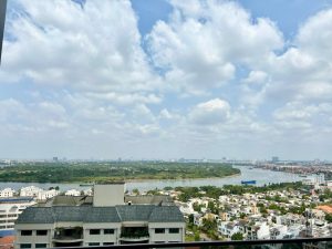 Cool river view from Lumiere Riverside apartment