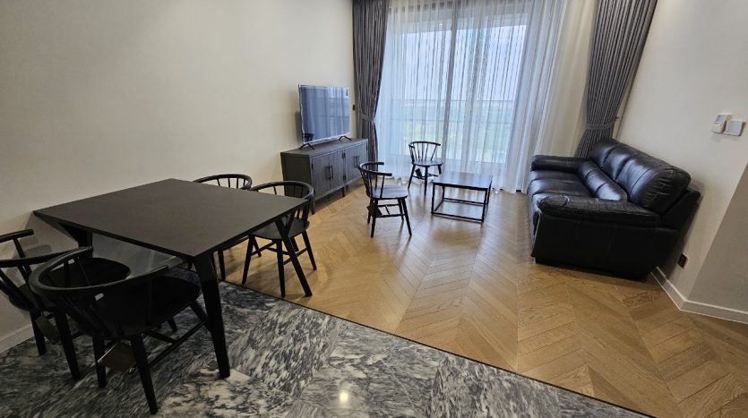 Lumiere Riverside 3BR apartment for rent with full furniture