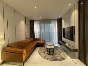 This furnished 3 bedroom apartment for rent at Sunwah Pearl