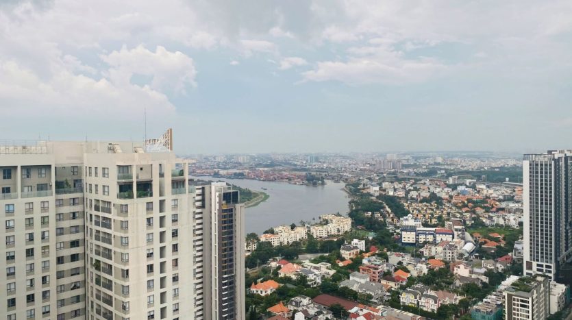 Nice city view from Masteri Thao Dien