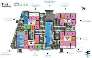 Empire City Tilia Residence layout