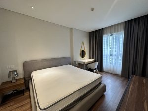 master bedroom with king-size bed