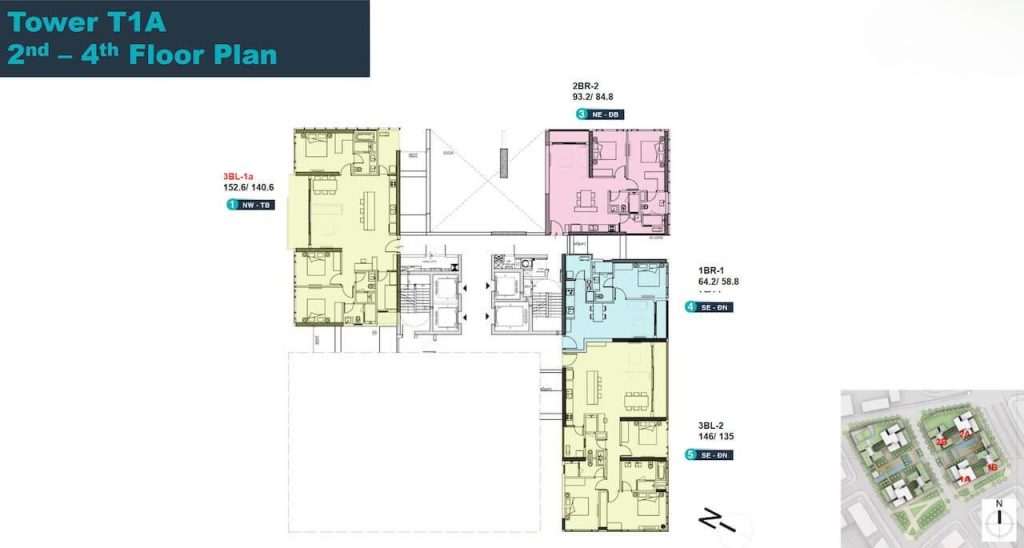 Linden Empire City apartment layout 
