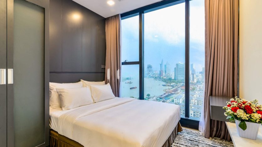 Second bedroom with outstanding view