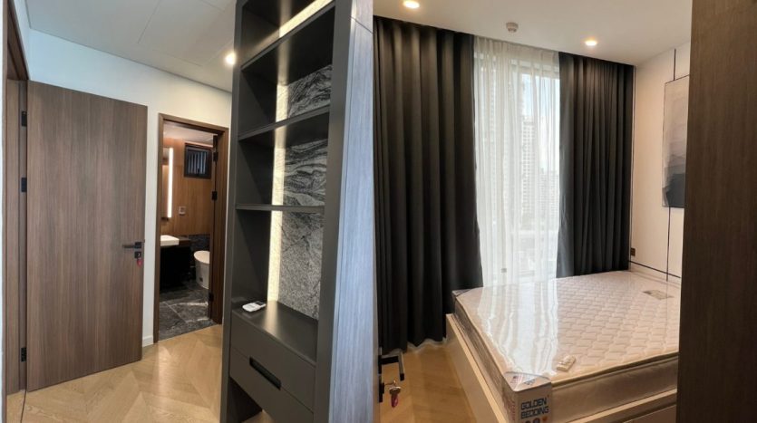 Master bedroom with modern design
