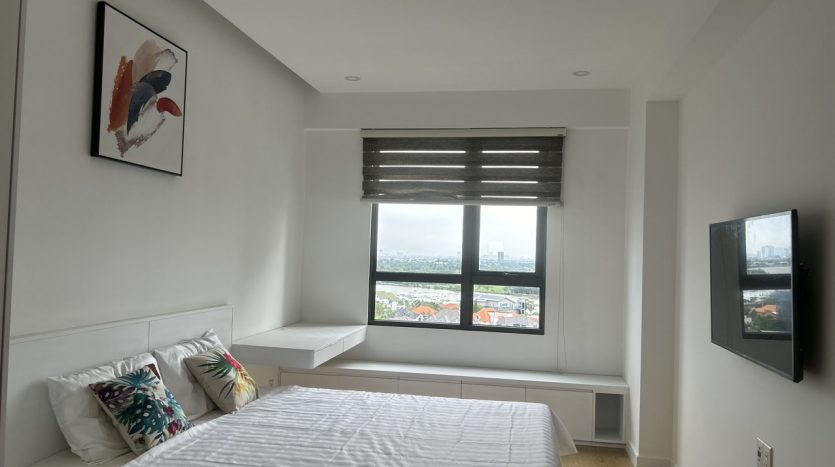 master bedroom with river view