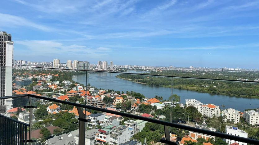 River view from Q2 Thao Dien