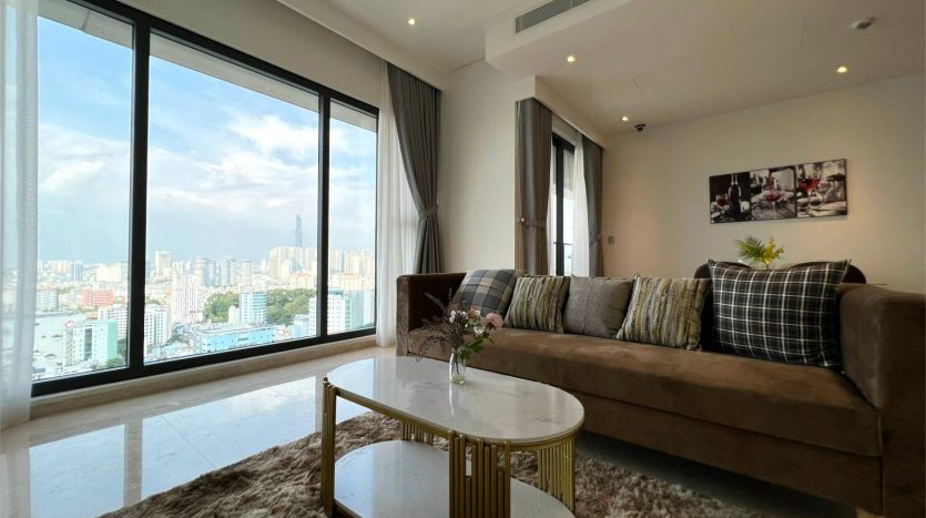 Luxury apartment for rent in District 1 HCMC The Marq