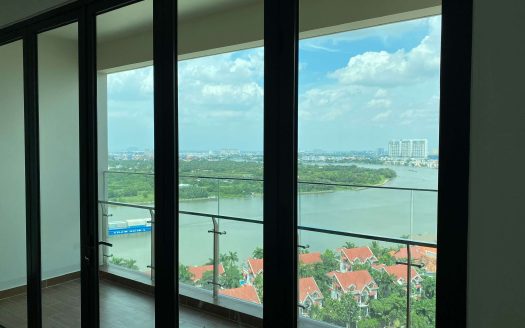 Unfurnished 3 bedrooms in D’edge Thao Dien river view