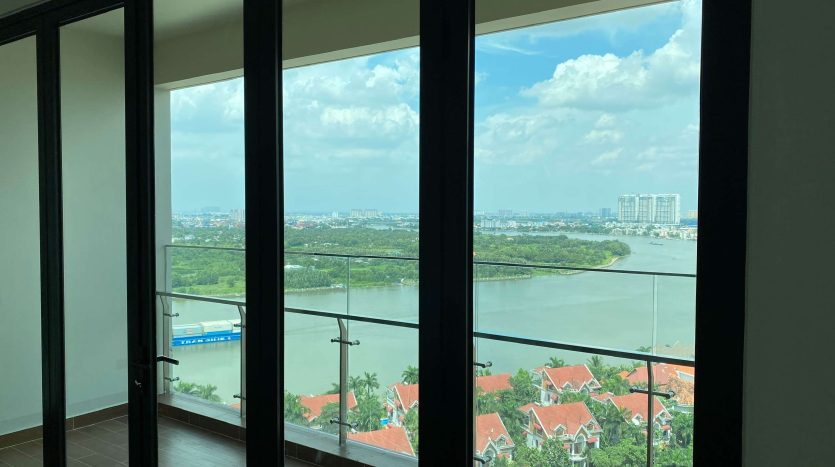 Unfurnished 3 bedrooms in D’edge Thao Dien river view