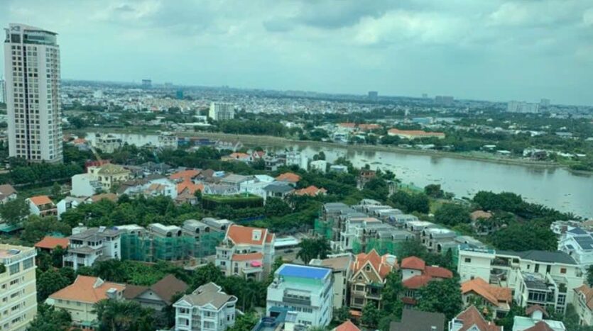 2 Bedroom at D'edge Thao Dien - Fully Furnished with River View