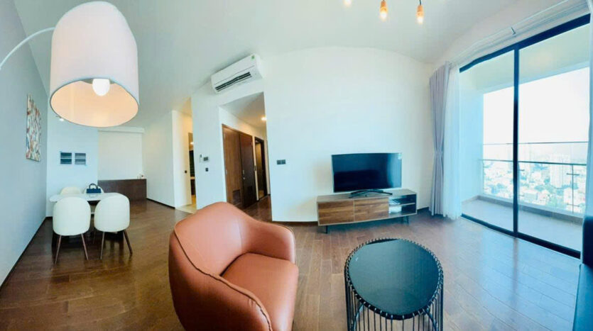 2 Bedroom apartment at D'edge Thao Dien - Fully Furnished with River View