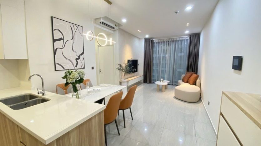 2 bedrooms for rent in Q2 Thao Dien with modern style