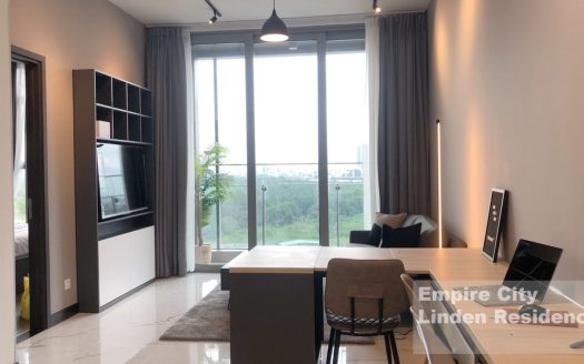 Empire City 1 bedroom apartment for rent modern furniture