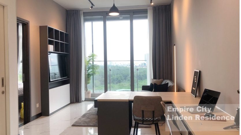 Empire City 1 bedroom apartment for rent modern furniture