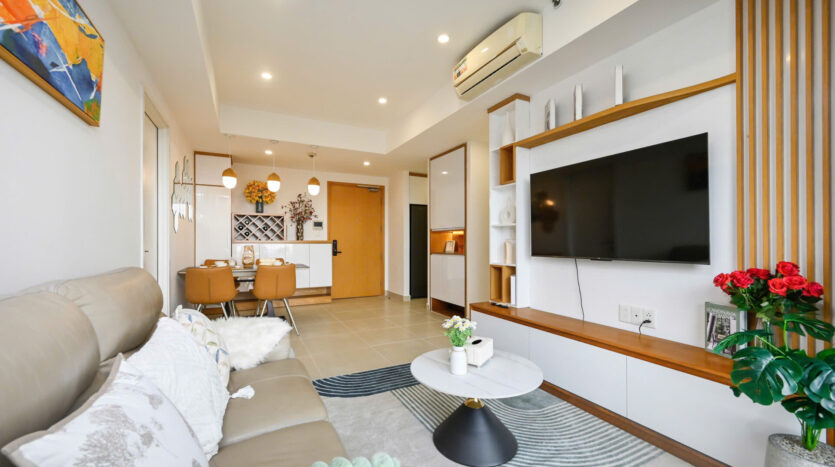 Masteri Thao Dien 2 Bedroom Apartment - Modern, elegant design