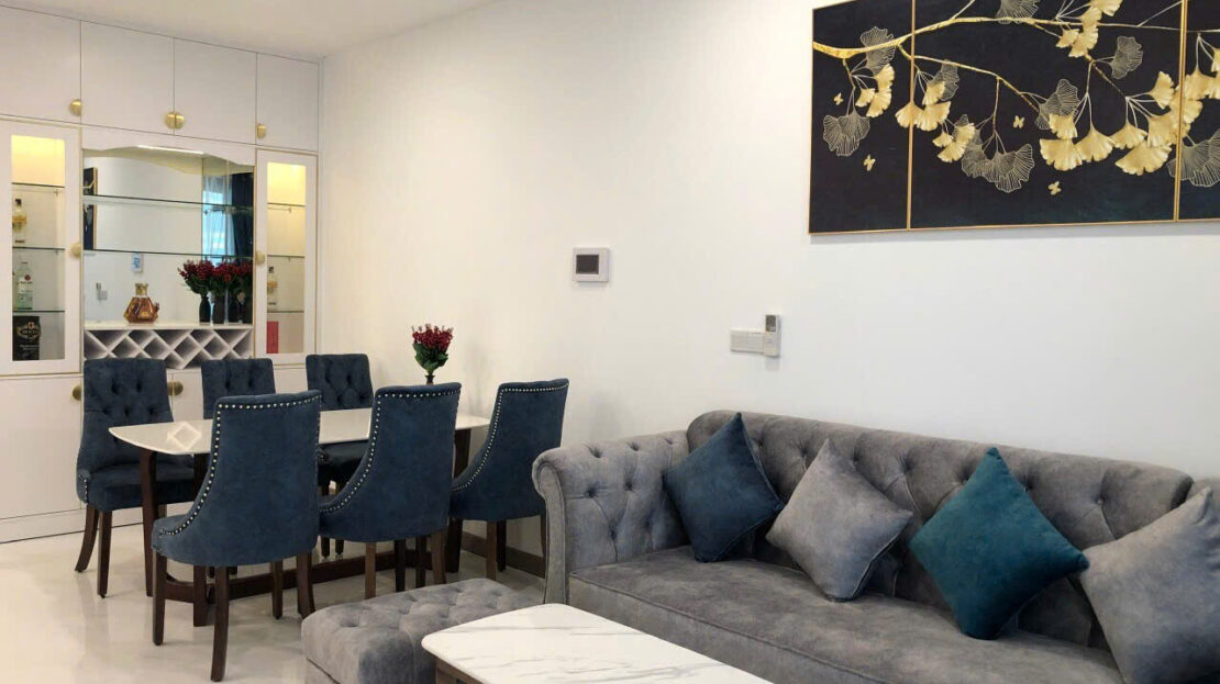Fully furnished 2 bedrooms for rent Sunwah Pearl Silver House