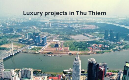 Luxury apartment project in Thu Thiem District 2