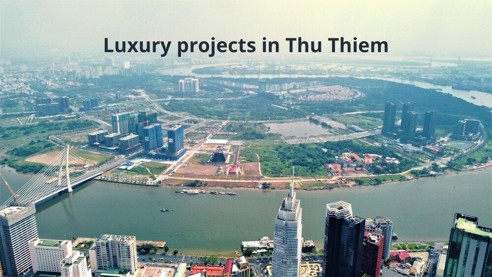 Luxury apartment project in Thu Thiem District 2