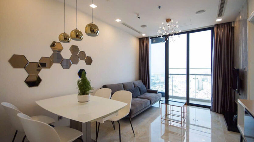 Vinhomes Ba Son 2-Bedroom Apartment for Rent with City View