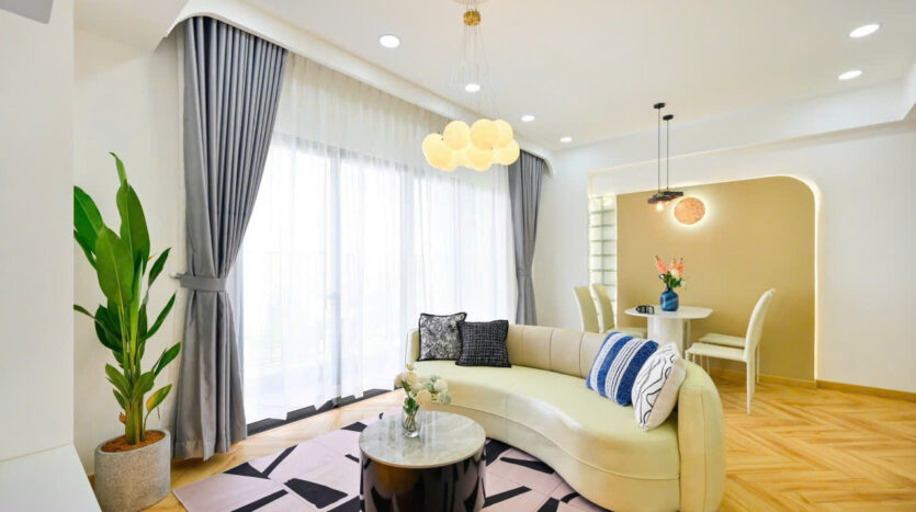 2-bedroom apartment in T4 Masteri Thao Dien with great city view