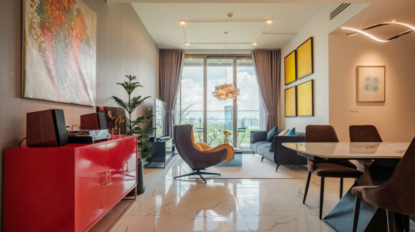 Empire City Modern 2 Bedrooms - Fully furnished with city view