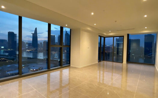 Opera Residence unfurnished 3 bedroom apartment for rent - River view