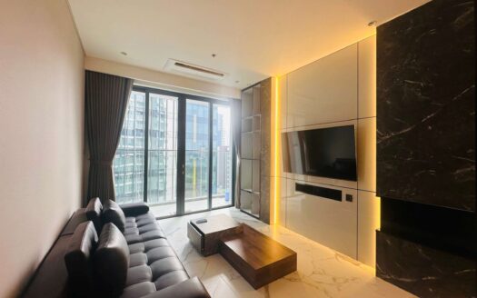 Modern 2BR for rent in Metropole Thu Thiem – Crest Residence, fully furnished