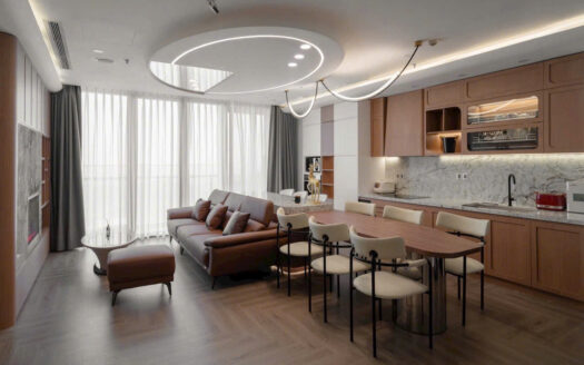 Luxury 3 bedroom apartment for rent in Vinhomes Golden River – Brand-new furniture 