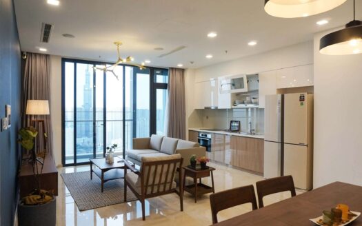 Vinhomes Golden River 3 bedrooms for Rent – Corner unit with curved layout
