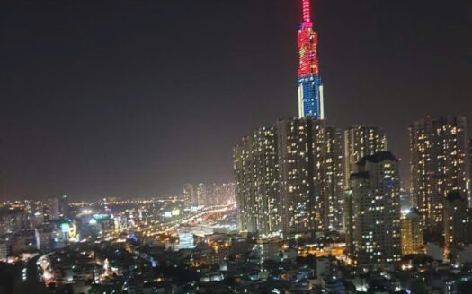 City Garden 1 bedroom for rent fully furnished with landmark81 view