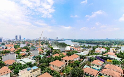 Nassim 2 bedroom apartment for rent river view Thao Dien area