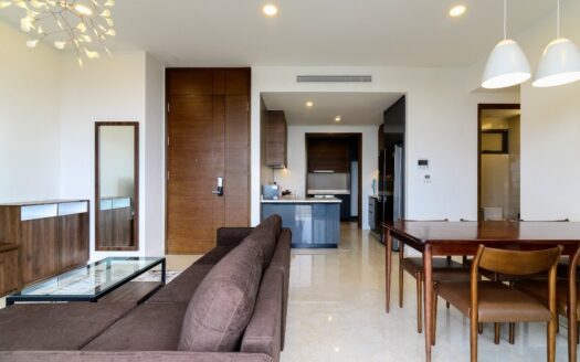 River view 3 bedroom apartment for rent at Nassim Thao Dien, spacious 135m2