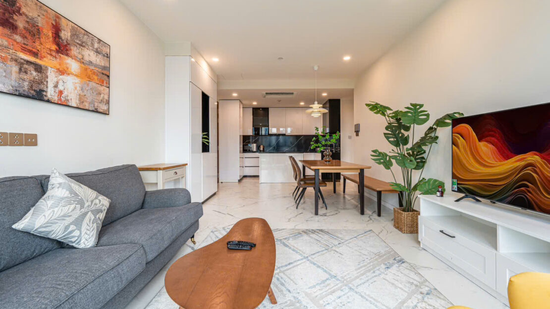 Metropole Galleria 3 bedroom for rent – Ba Son Bridge View