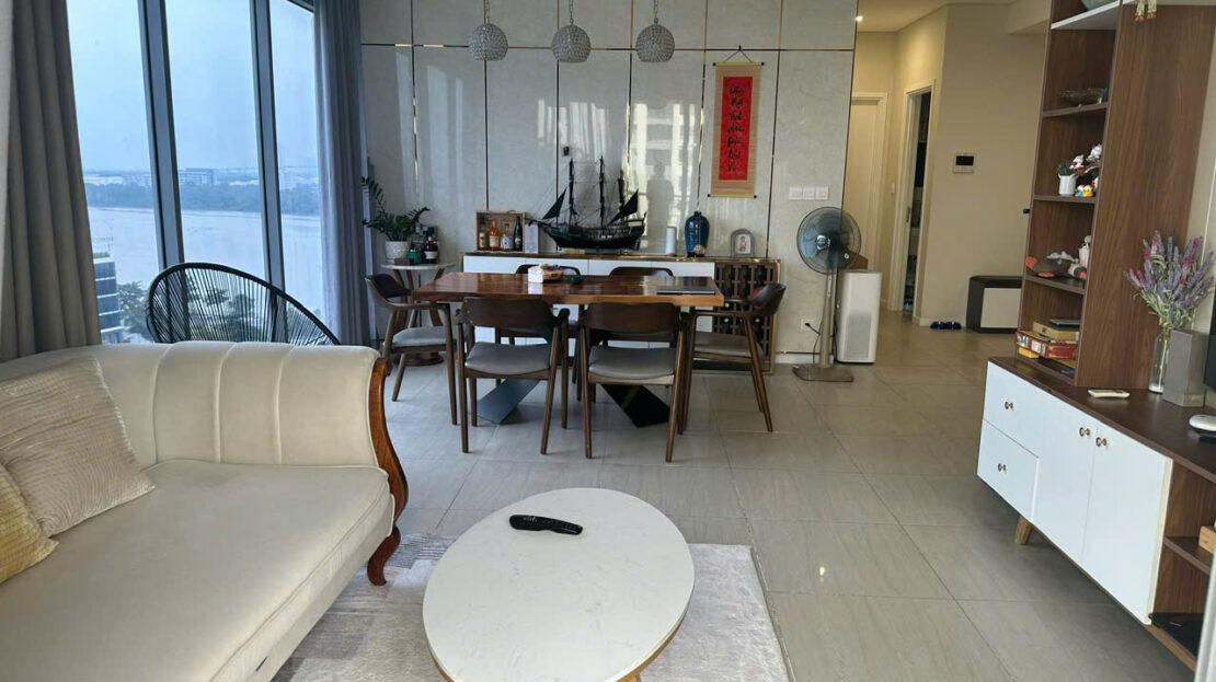 River view 3 bedroom apartment in Diamond Island - Calm & cozy