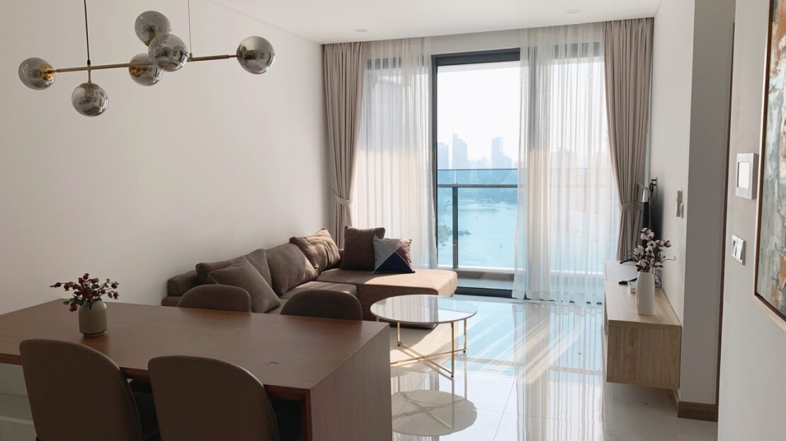 2 bedroom rental in Golden House Sunwah Pearl - Riverfront living
