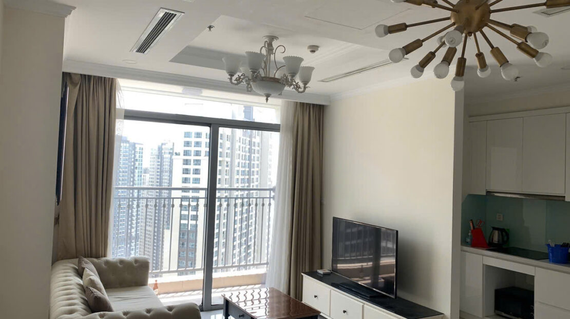 High floor 2 bedroom for rent Vinhomes Central Park – Serenity