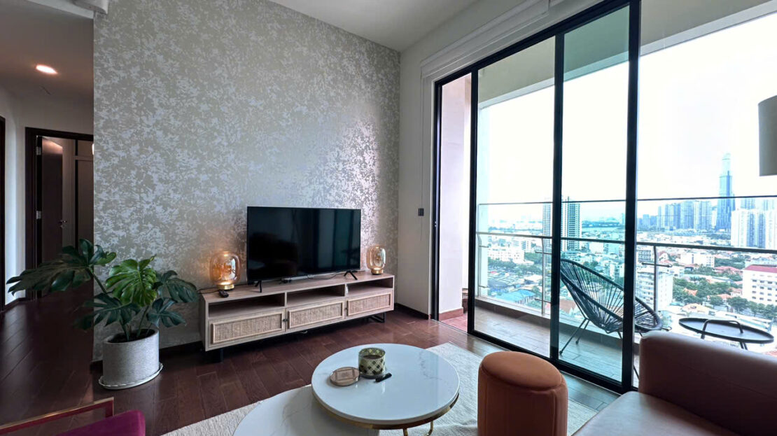 D'edge Thao Dien 2 bedroom apartment for rent