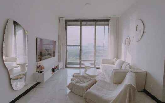 Empire City 2 bedroom for rent river view – Elegant home in white