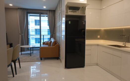 Cozy 1BR apartment for rent in Sunwah Pearl - Minimal design
