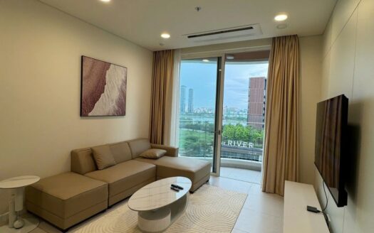 River view 2 bedroom rental in Zeit Thu Thiem – Modern interior design