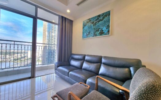 River view 2BR apartment for rent Vinhomes Central Park – Peaceful vibe above