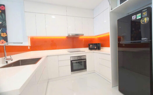 Sunwah Pearl 1 bedroom apartment rental - High floor, stylish decor