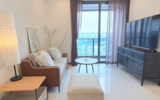 Sunwah Pearl 1 bedroom apartment rental - High floor, stylish decor