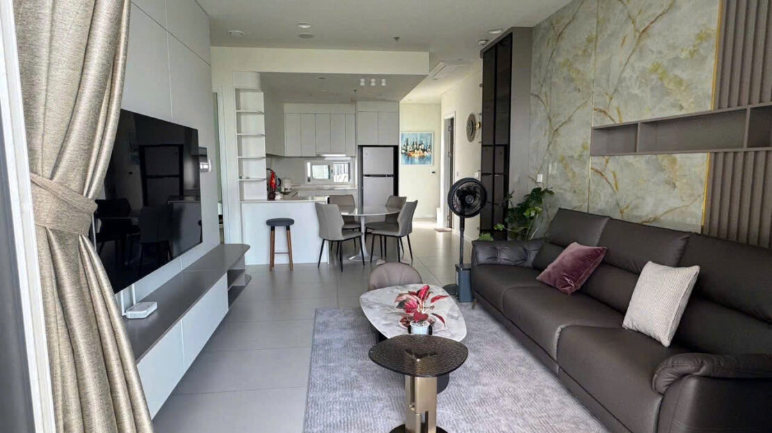 Zeit River 2BR for rent fully furnished - Big balcony with open view