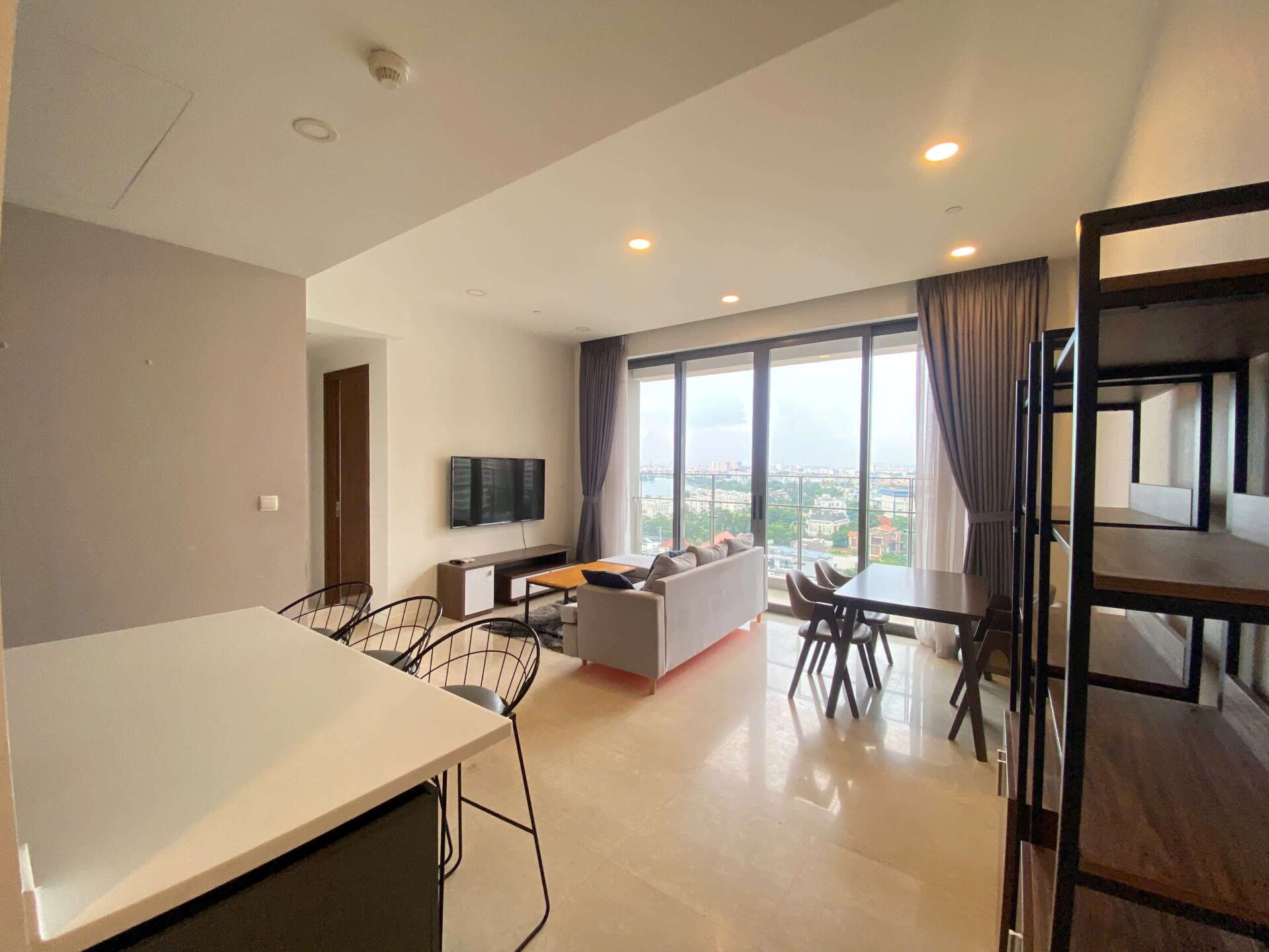 Nassim Thao Dien 2BR apartment for rent – Modern furniture, nice river view