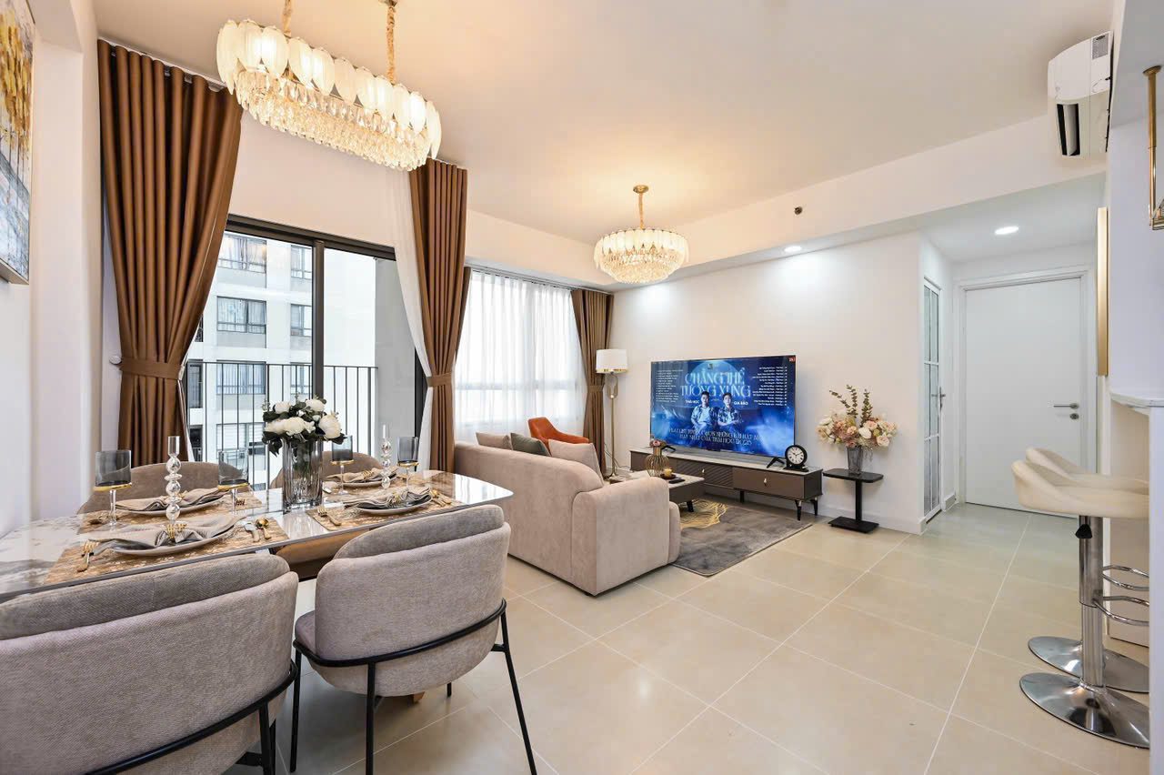 Masteri 2 bedroom apartment for lease - High floor, fully furnished with good price